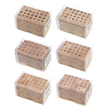 Amazon.co.jp: プチ文字スタンプセット 小【アルファベット