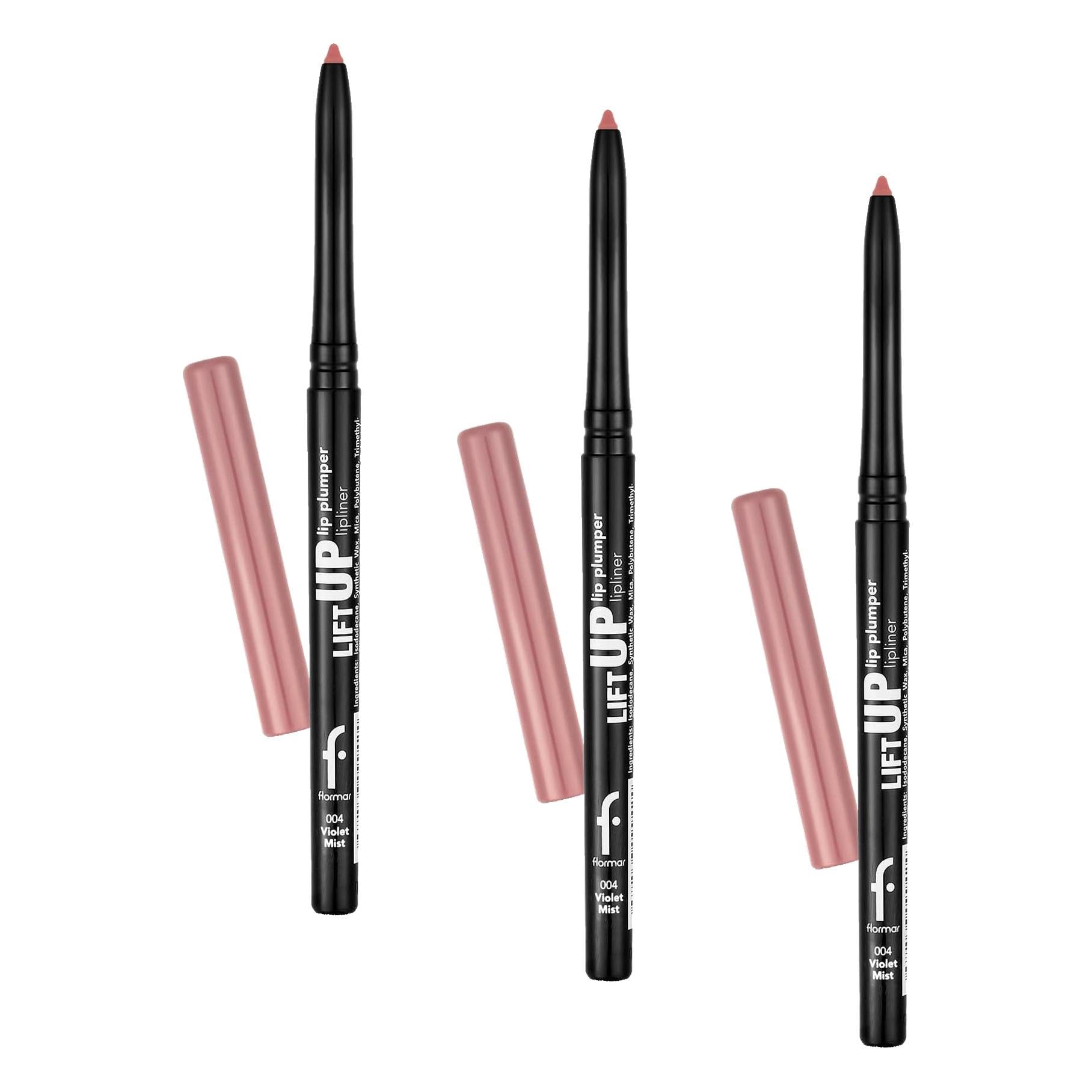 Lift Up Lip Plumper Lipliner Dolgunlaştırıcı Etkili & Uzun Süre Kalıcı Dudak Kalemi (3 paketi)