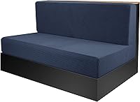 Vista 8 de Tlswshsy Fundas de cojín para comedor de autocaravana, protector elástico para muebles de sofá biplaza, fundas elásticas para cojines de cámper