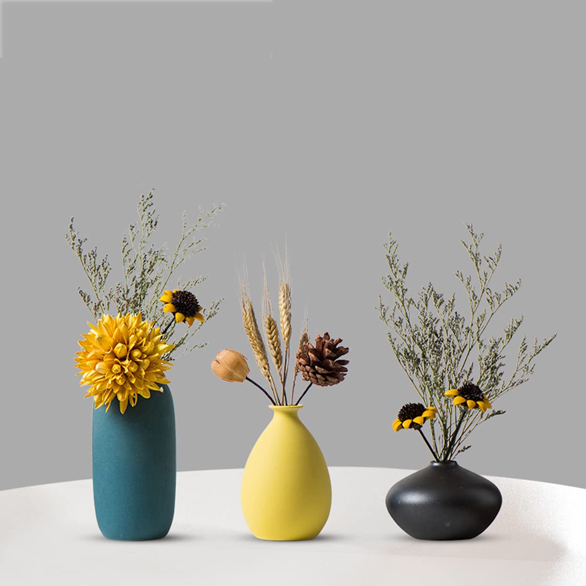 Amazon.co.jp: 花瓶 陶器 一輪挿し ミニ おしゃれ フラワー