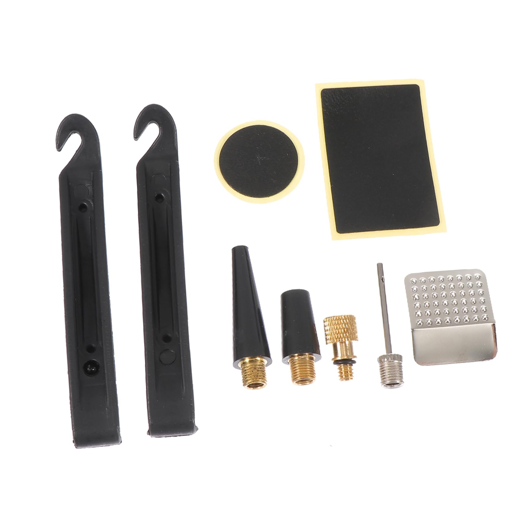 VANZACK 1 Set Tire Repair Kit for Bikes Complete Bicycle Maintenance Tools Assorted Color Tire Patches Easy to Use Bike Repair Supplies for Quick Emergency Fixes