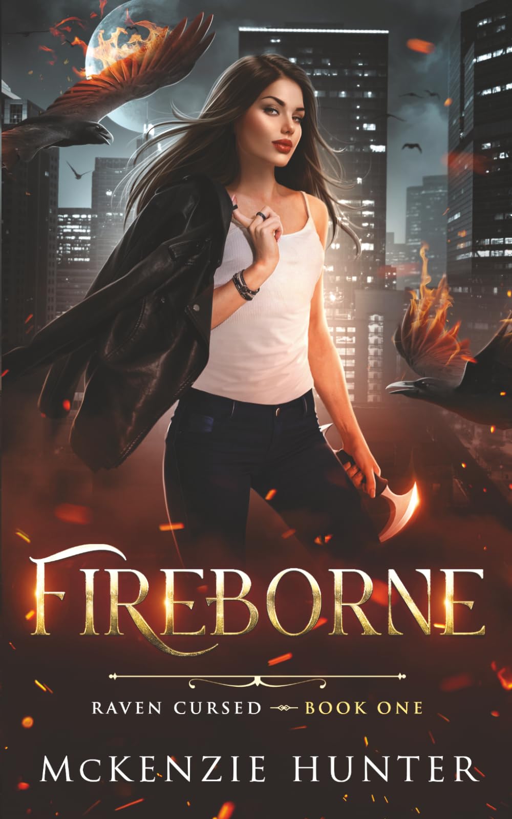 Fireborne: 1 (Raven Cursed)