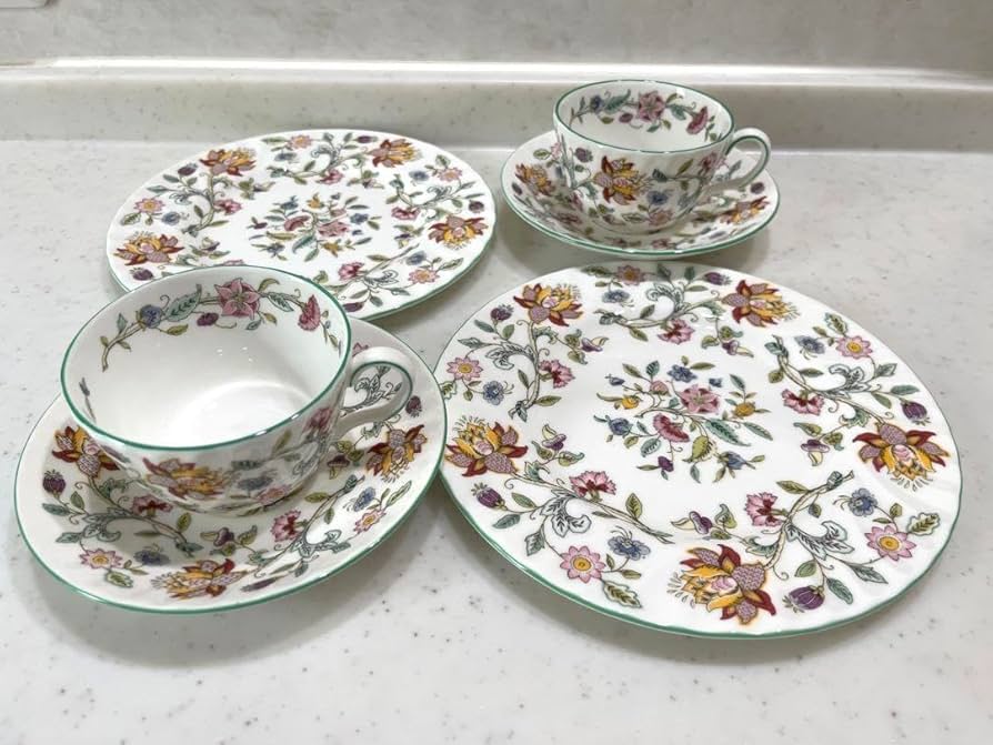 ミントン ハドンホール カップ&プレートセット Amazon.co.jp: ミントン Minton ハドンホール カップ ソーサー