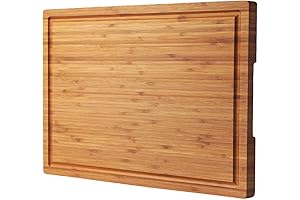 Expansive and Versatile Bamboo Charcuterie Board for Culinary Creations