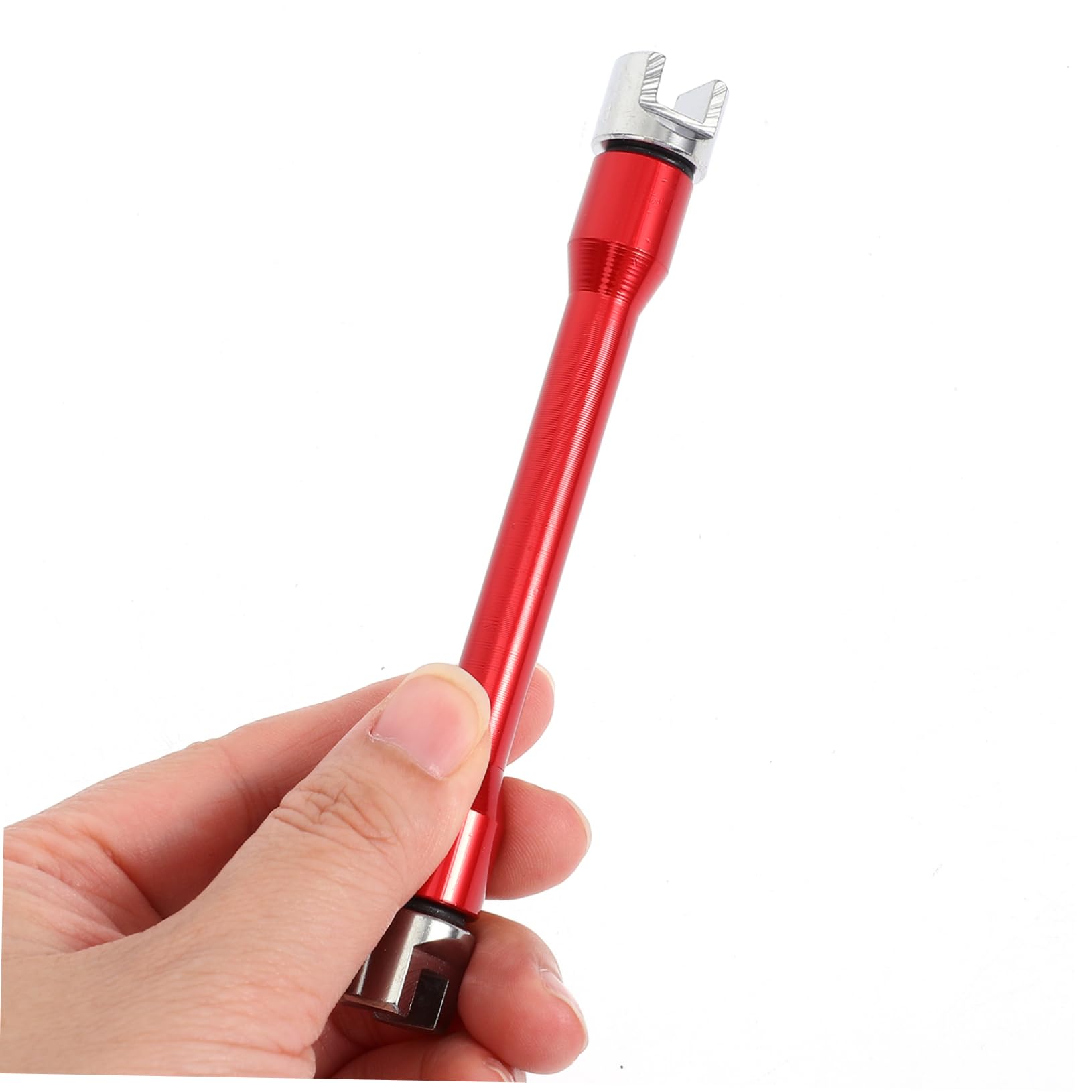 Vaguelly 1 Set Motorcycle Wheel Spoke Spanner Kit Aluminum Iron Tips Carrying Case