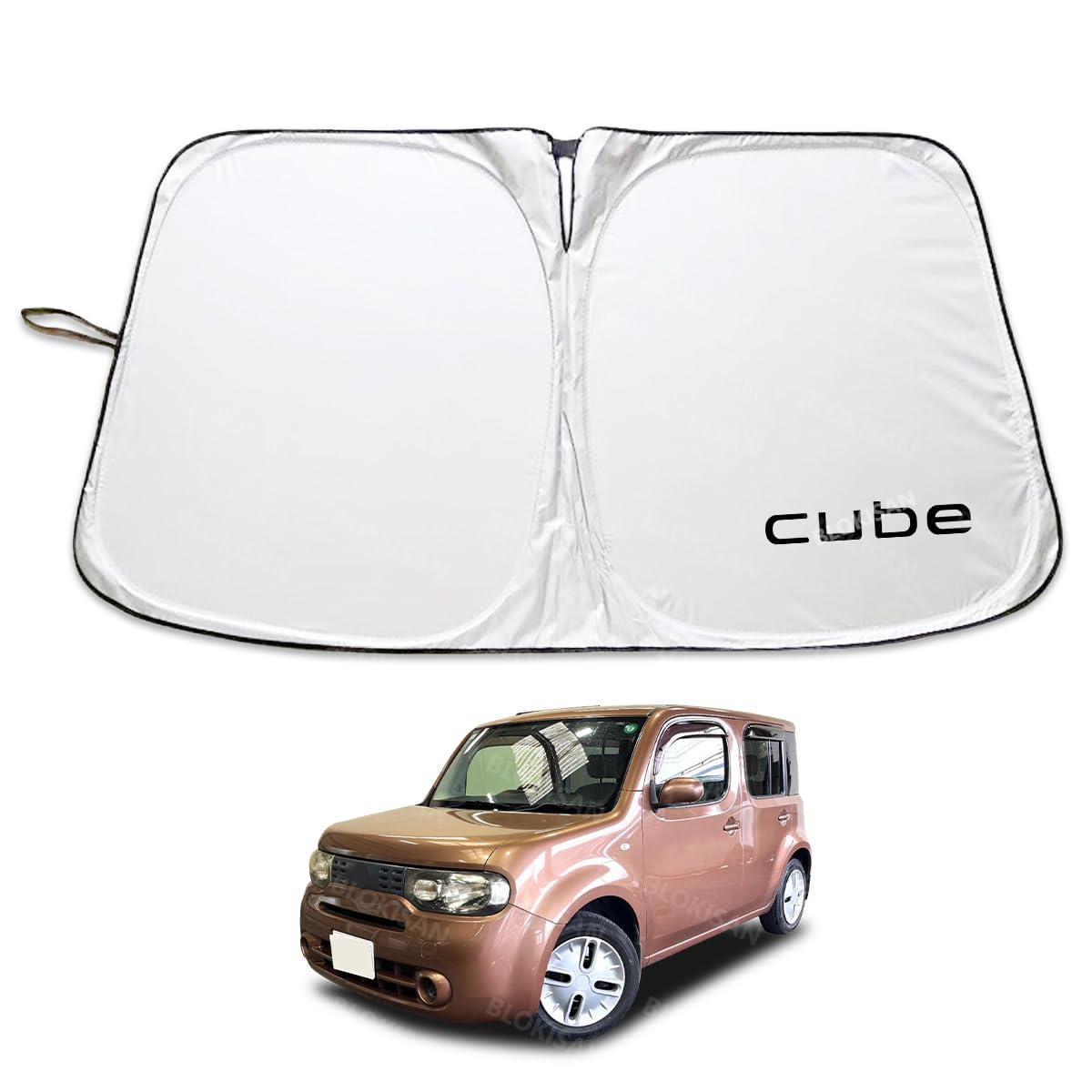 Amazon.co.jp: キューブ 車用 サンシェード 日産 キューブ CUBE Z12系