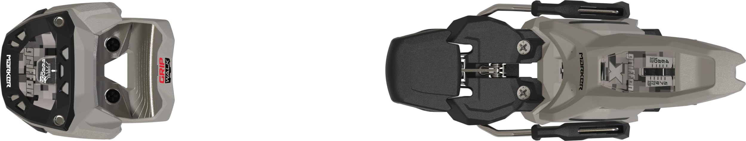 Marker - Griffon Skibindung X 13 90 mm Sandy Black – Herren – Einheitsgröße – Grau