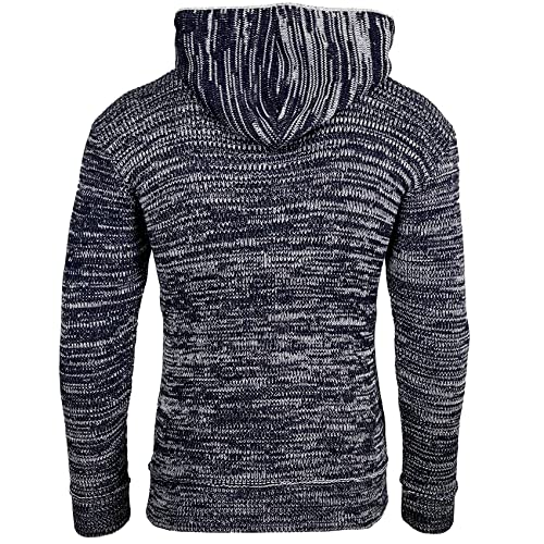 Pull homme en maille à capuche Subliminal Mode BX277 - 3