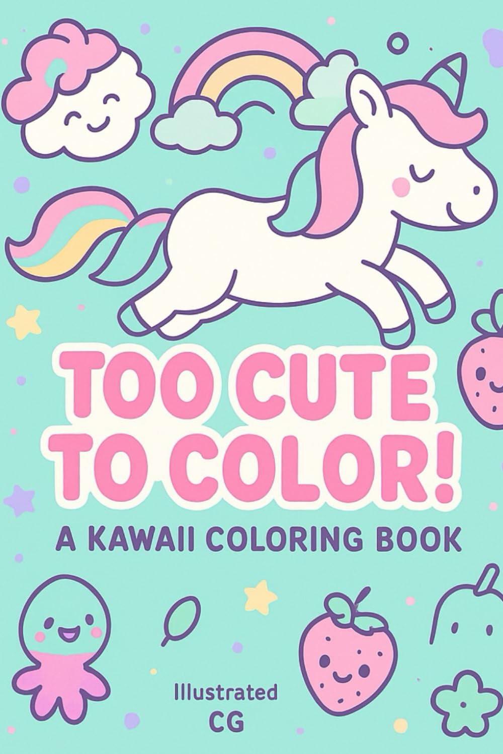 Kawai Coloring Book