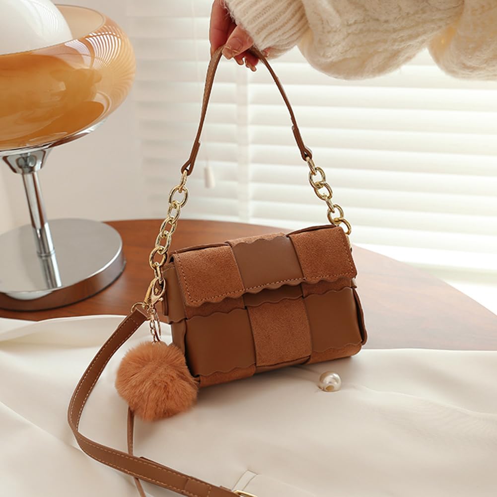 WADORN DIY Crossbody Bag Kits, PU Lederen Portemonnee Maken Kit Naaien Schoudertas Kit met Alle Gereedschap Set voor Verjaardag Vakantie Dag Gift, 20x12x7cm (Blauw