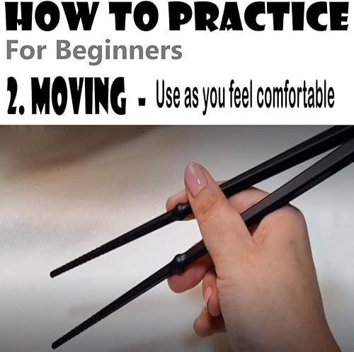 Miniatura 4 de ISON - Palillos de golpe, bola de ayuda (8.9 pulgadas), paquete de regalo premium de 4 pares, ligero, cómodo agarre de dedo, antideslizante, ideal