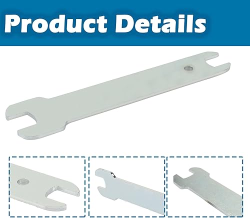 Miniatura 2 de 692900 Llave metálica para lijadora de cable Porter, pulidora 7335 7336 (2)