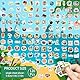 Giantree 120 Stück Sommer-Strand-Aufkleber, Selbstklebende Urlaub Strandaufkleber Sommer-Surfen Stickers koffer aufkleber für Hawaii Partygeschenke Urlaub Scrapbooking Tagebuch