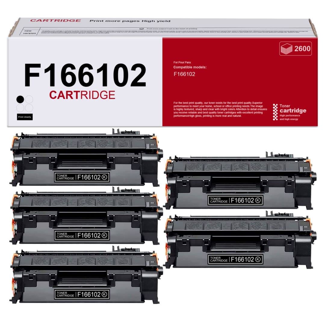 Amazon.com: F166102 Black Toner Cartridge Compatible Replacement