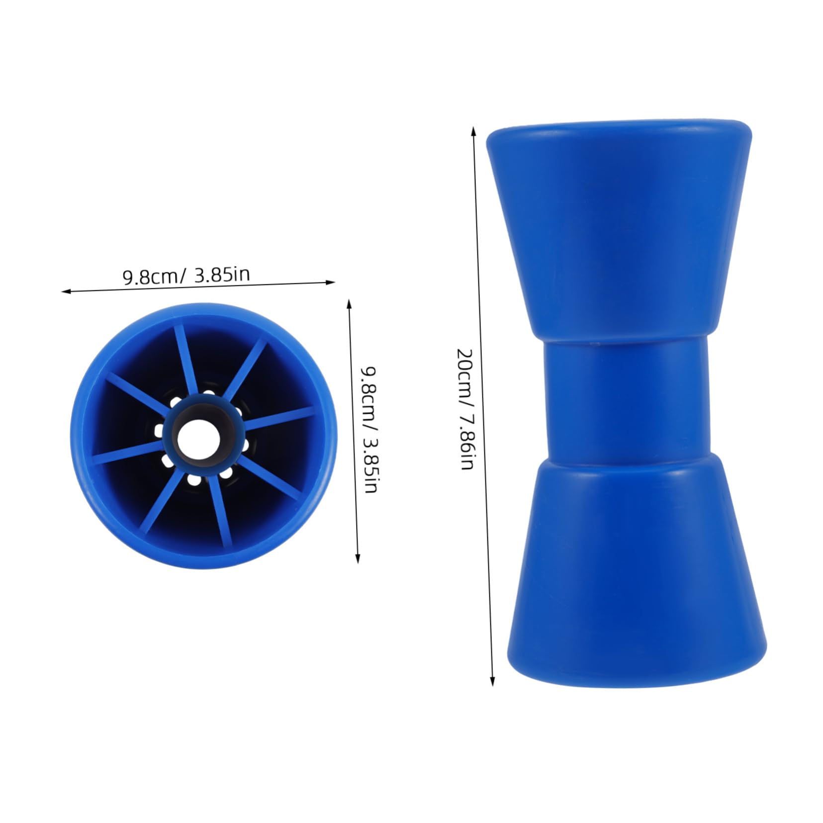 VANZACK Boat Trailer Supply Roller for Boat Trailers Replace Rolling Wheels Roller