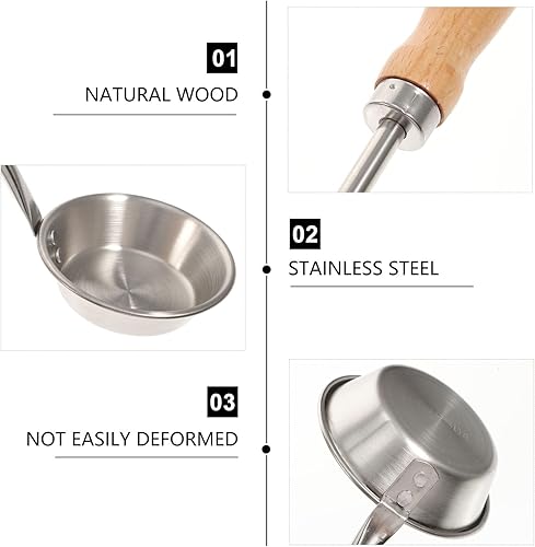 Miniatura 9 de Acero inoxidable Frito Snack Camarón Flatcake Cocina Molde Accesorio de Cocina para Panqueques