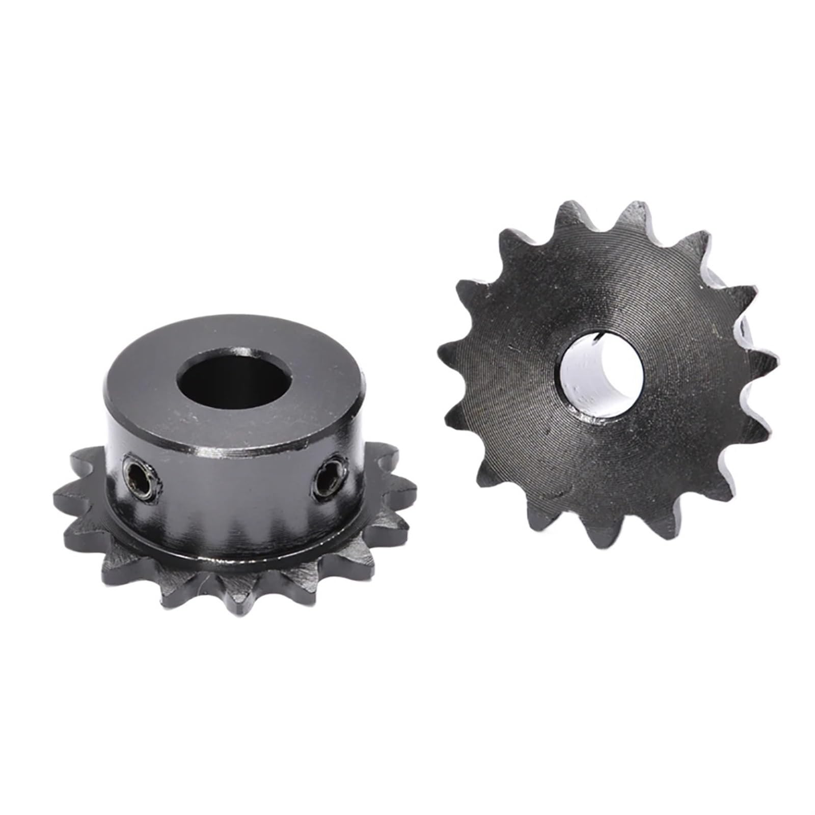 Bevel Gear Pinion Hardware Mechanical 1pcs 10-20 Tooth 04C Chain Gear Steel 12mm Bore Industrial Sprocket Wheel Motor Chain Drive Sprocket(11 Teeth)