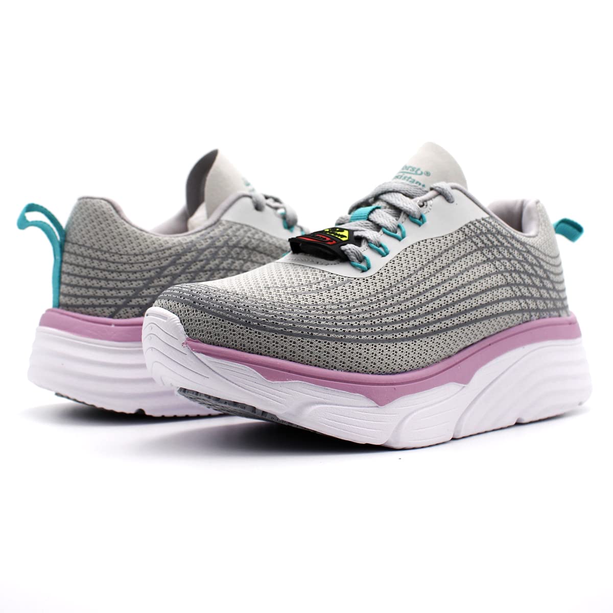 Laforst Womens Pink Fusion Xtreme Comfort Slip Resistant Sneaker 11