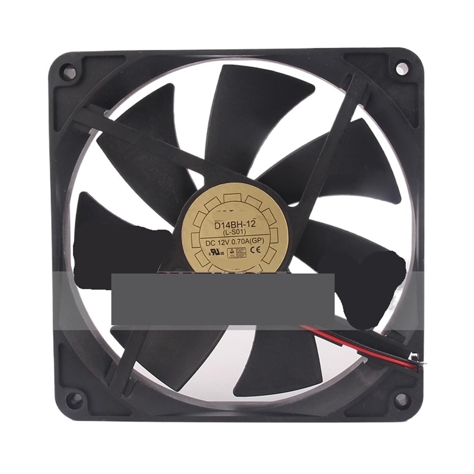 MOOEDJKL D14BH-12 Cooling Fan DC12V 0.70A 140x140x25mm 14CM 14025