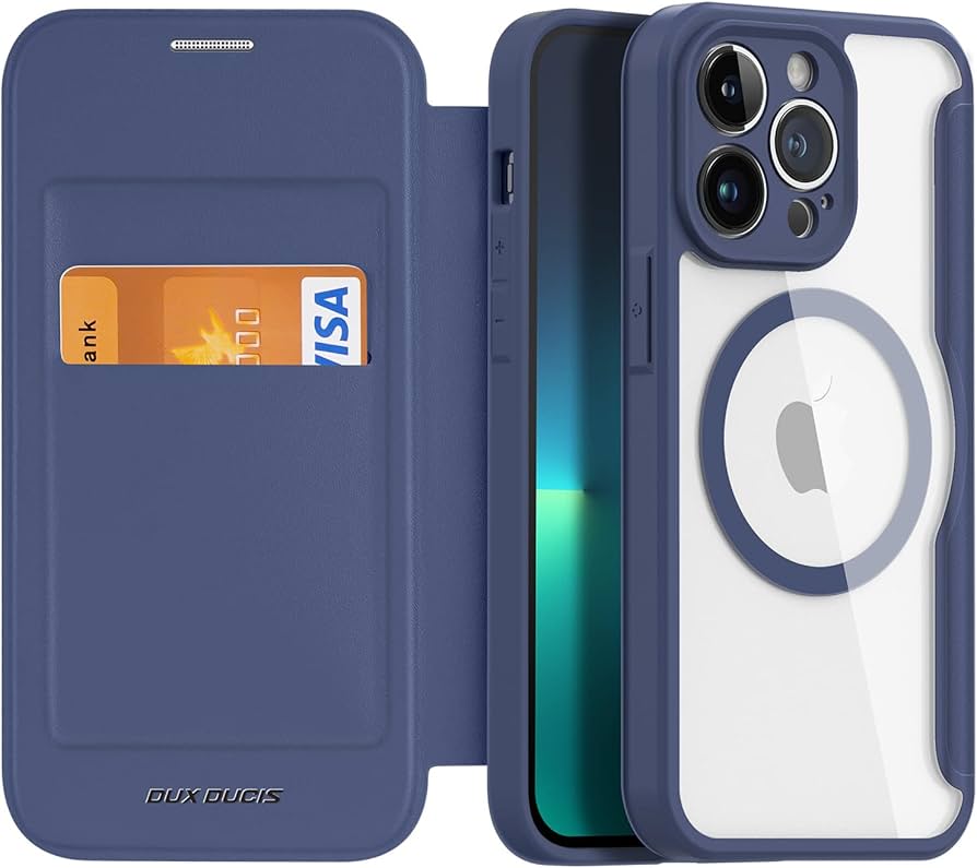 Amazon.co.jp: iPhone 14 Pro ケース Magsafe 対応 手帳型 クリア 耐