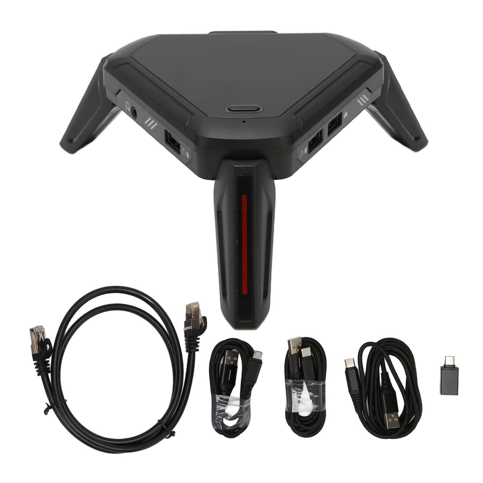 RASTKY Adaptador de Ratón y Teclado, Convertidor, Funcionamiento Estable, Compatible con Consolas, Ajuste en Tiempo Real para Jugadores