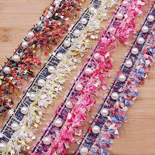 10 Meters 15cm Fringes Tassels Trimmings Fabric For Curtain DIY Fringe Sewing La - Foto 10