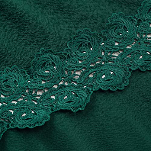 Image of HOMEYEE Women's Cocktail A-Line Embroidery Casual Party Summer Wedding Guest Dress A079