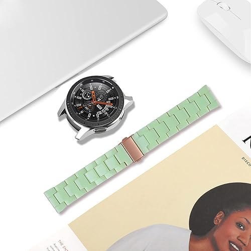 Miniatura 4 de Correas compatibles con Galaxy Watch de 1.81 pulgadas  Galaxy 3 de 1.772 pulgadas (1.772 in), 0.86 pulgadas (0.866 in), correa de resina colorida de