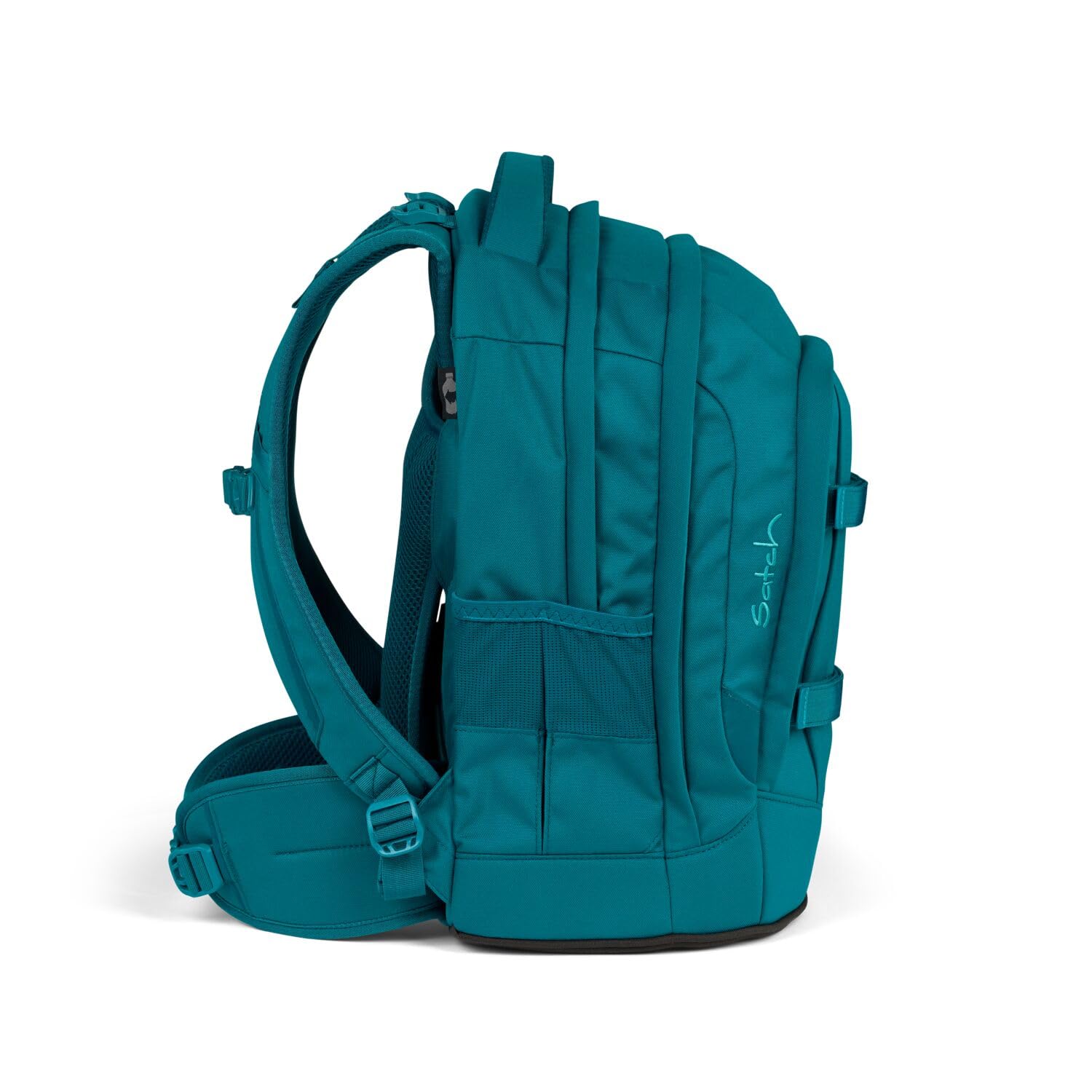 Satch Pack Schulrucksack Set 3tlg. inkl. Schlamperbox und Sportbeutel (Deep Petrol)