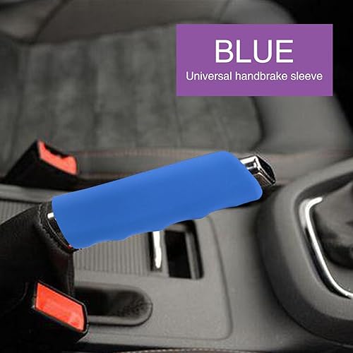 Miniatura 6 de Fogfar Paquete de 1 funda protectora para freno de mano para principiantes, funda de silicona para mango de automóvil, protector de mango de agarre