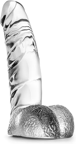 Miniatura 10 de Blush Novelties Naturally Yours Ding Dong - Consolador estimulante realista de 5 12 pulgadas, suave, delgado, translúcido, para principiantes, sin