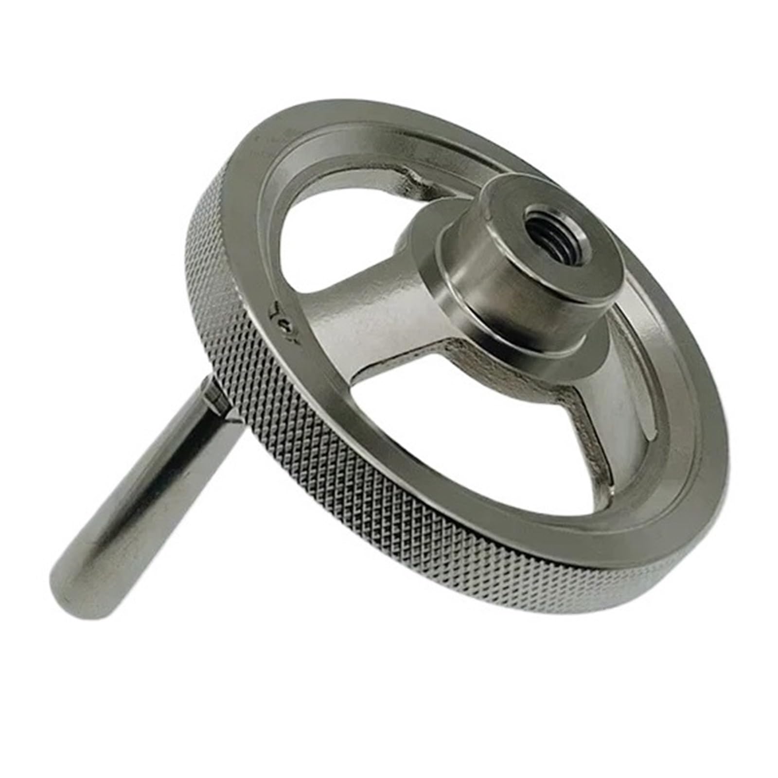 1pc Handle Stainless Steel Handwheel Machine Tool Mechanical l Valve(M20,125mm)