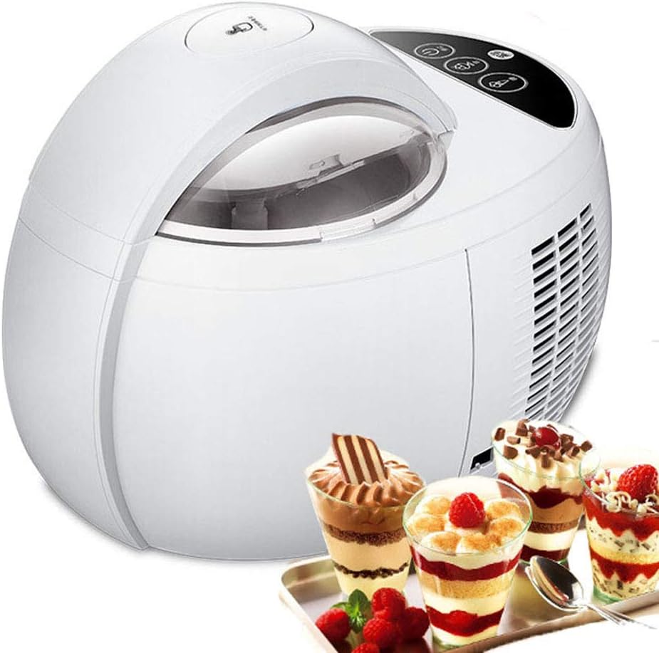 Ice Cream Maker Machine, Freezing SelfRefrigerating