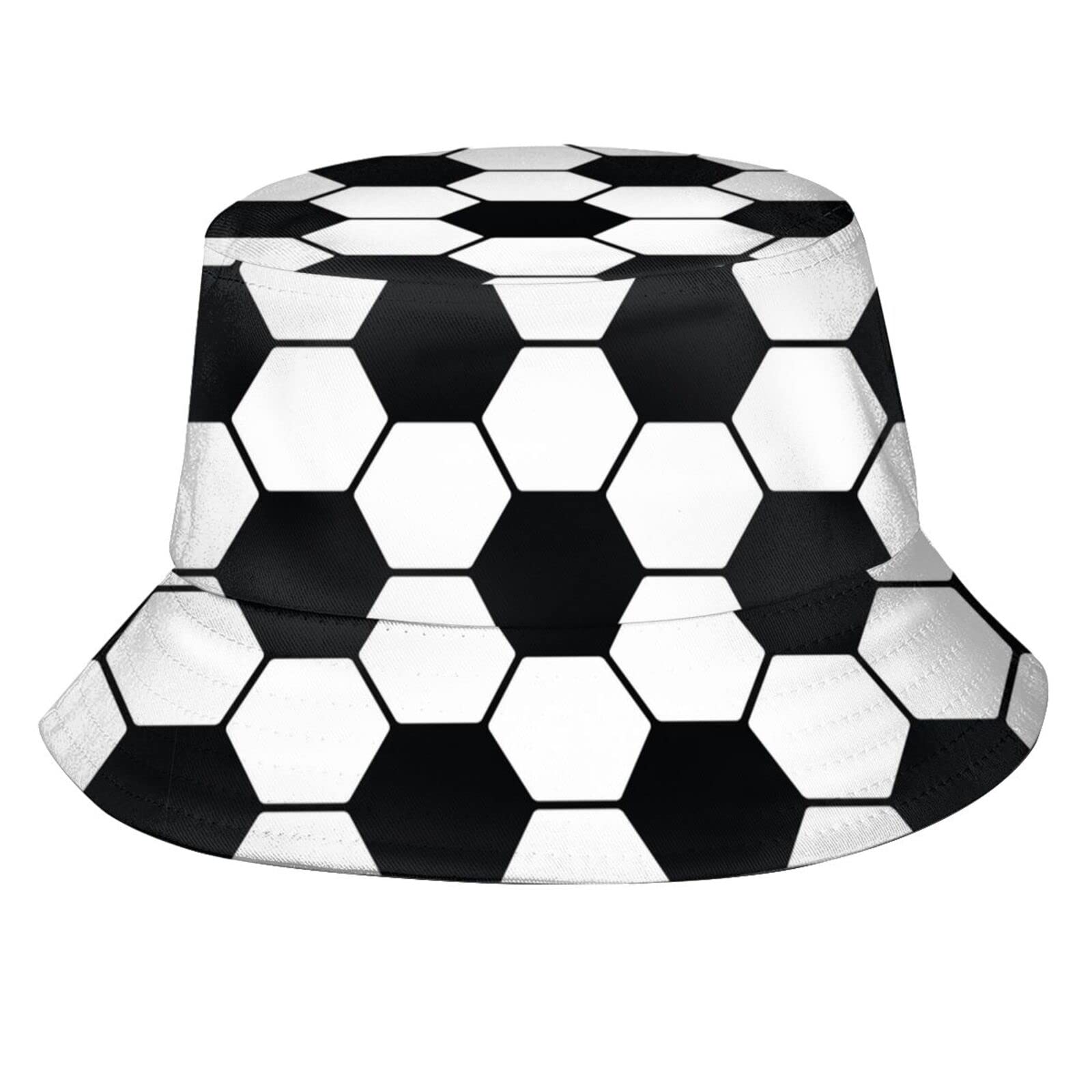 LONEASoccer Bucket Hat Fashion Sun Cap Packable Outdoor Fisherman Hat for Women and Men Teens Beach Caps Fishing Cap