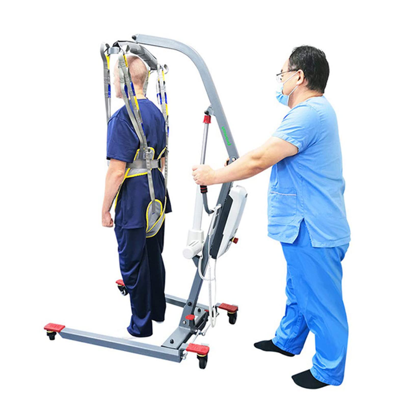 Paciente Honda Levantador Grúa, Walking Training Lift Sling, Cinturón De Transferencia Médica ​elevación para Enfermería, Ancianos, Discapacitados（No Incluye Grua）