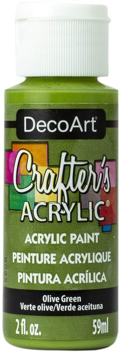 Decoart Olive Green Deco Art Crafter's Acrylic Grn, One Size