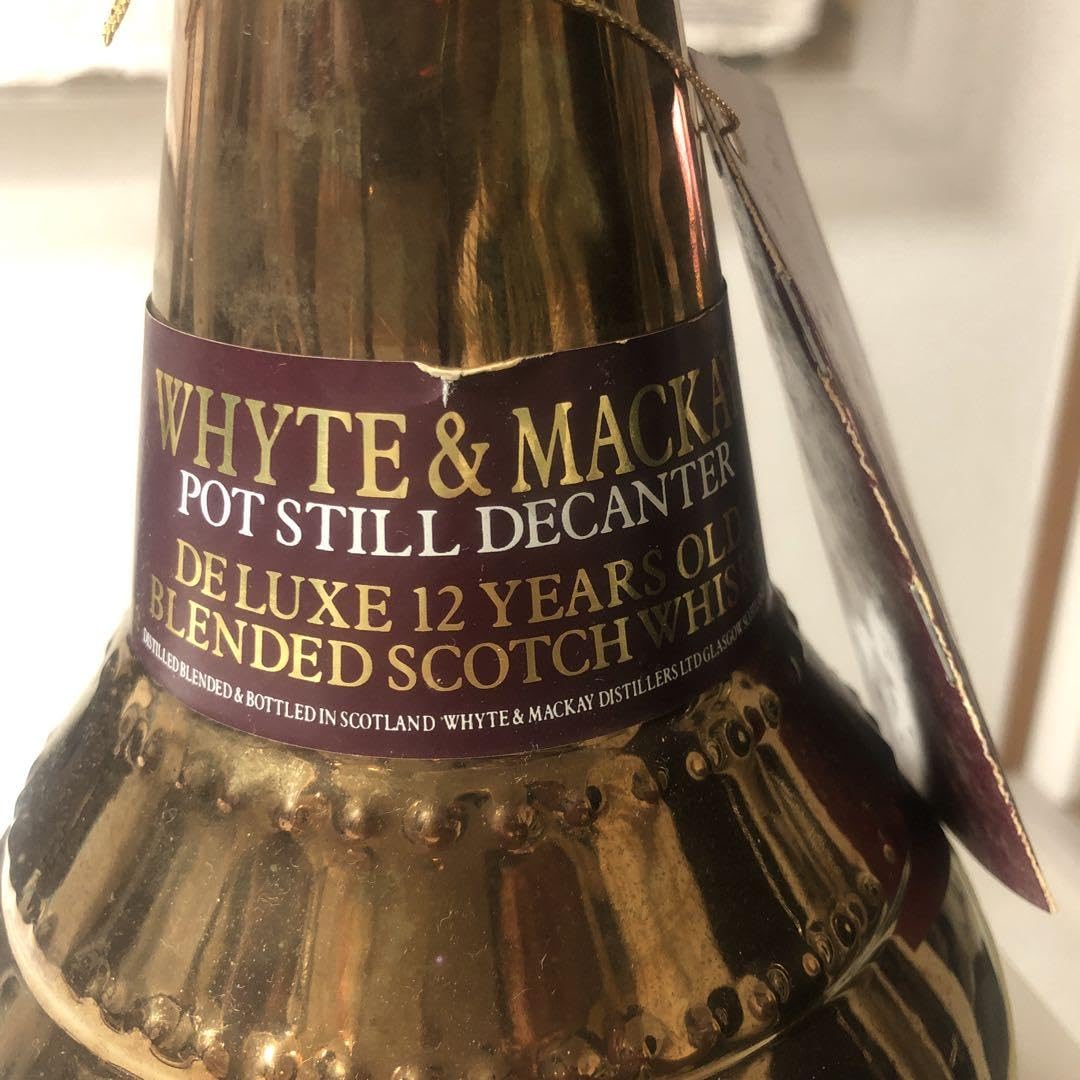 Amazon.co.jp: WHYTE & MACKAY Pot Still Decanter 12 Year 1L Scotch