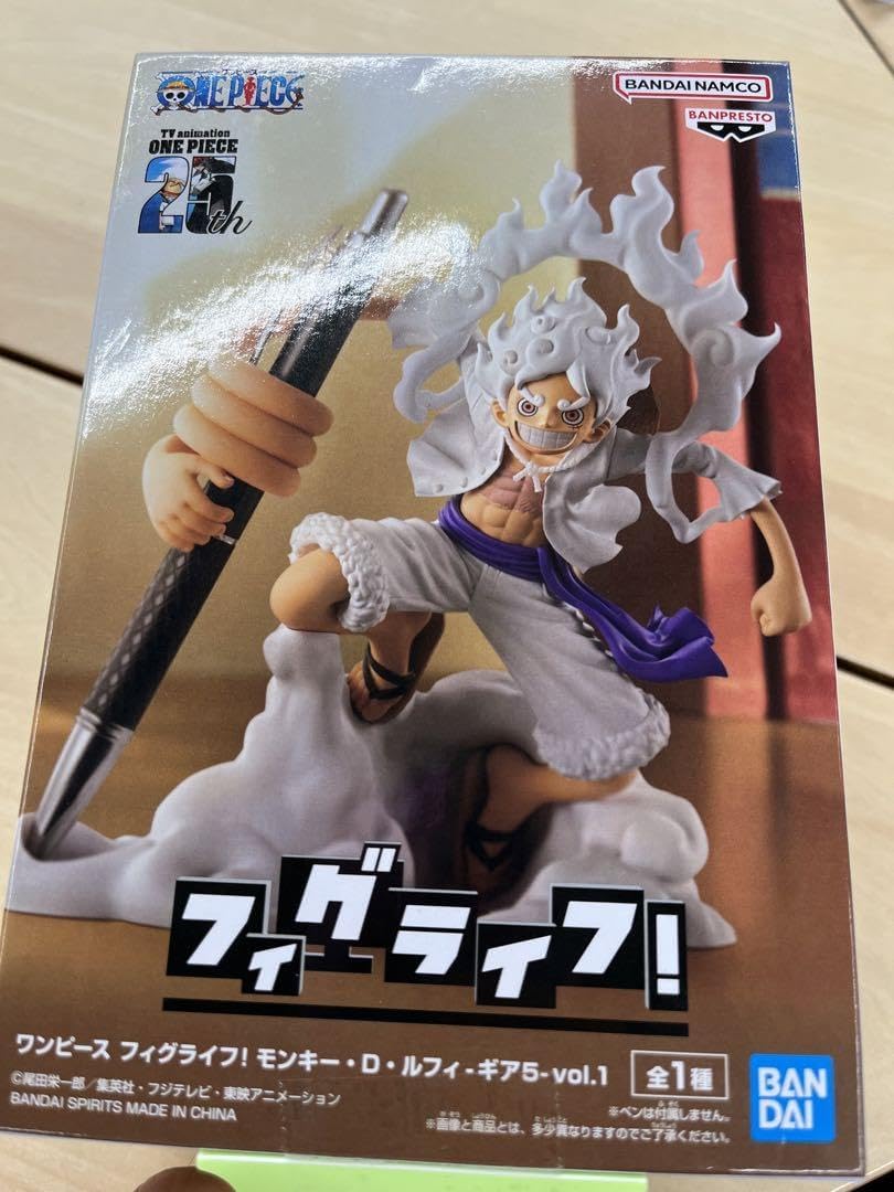 フィグライフ モンキー D ルフィ ギア5 ニカ ペンスタンド フィギュア