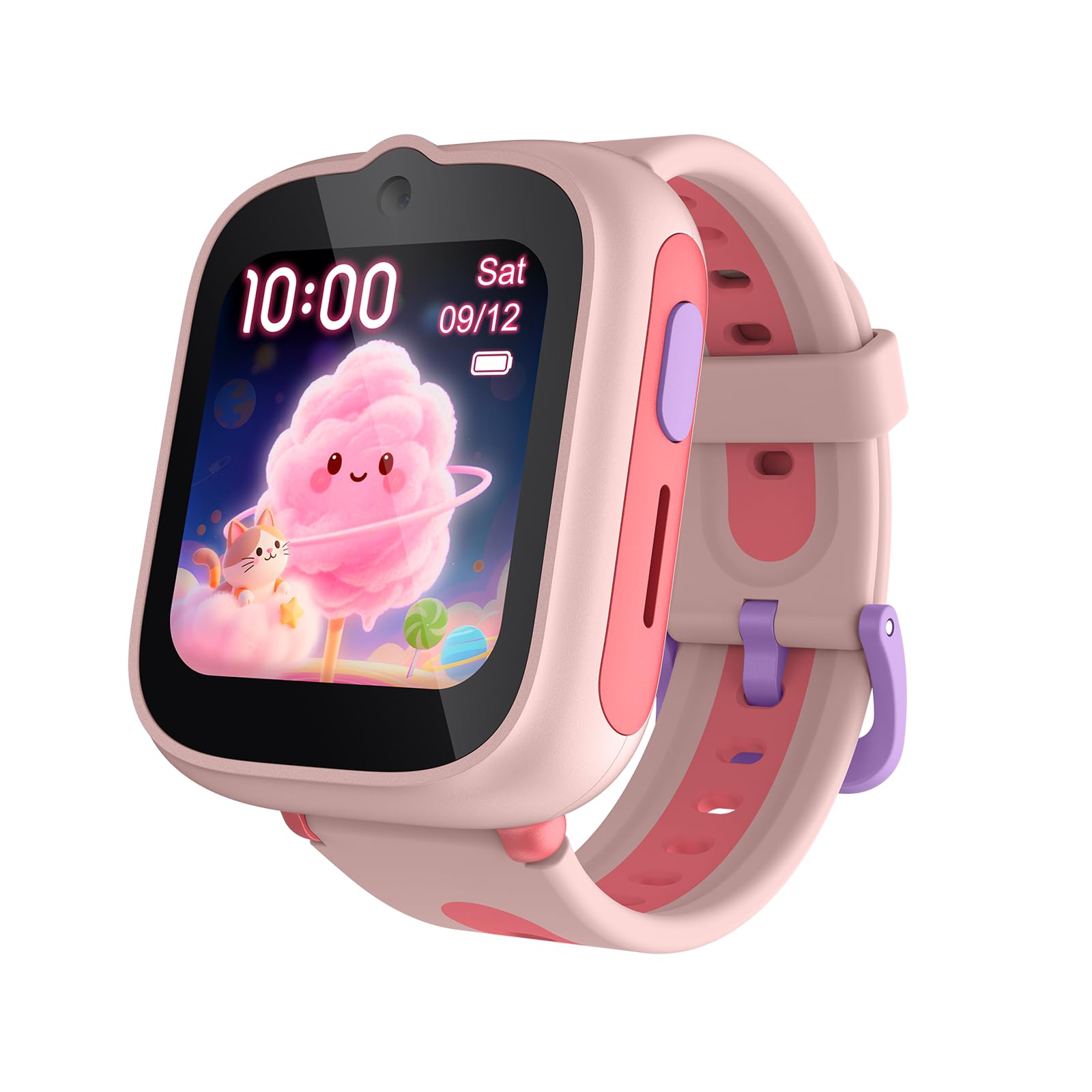 TCL MOVETIME MT48 – 4G-Smartwatch für Kinder mit GPS-Tracking, SOS-Taste, 2MP-Kamera, Fitness-Tracking und personalisierten Themen