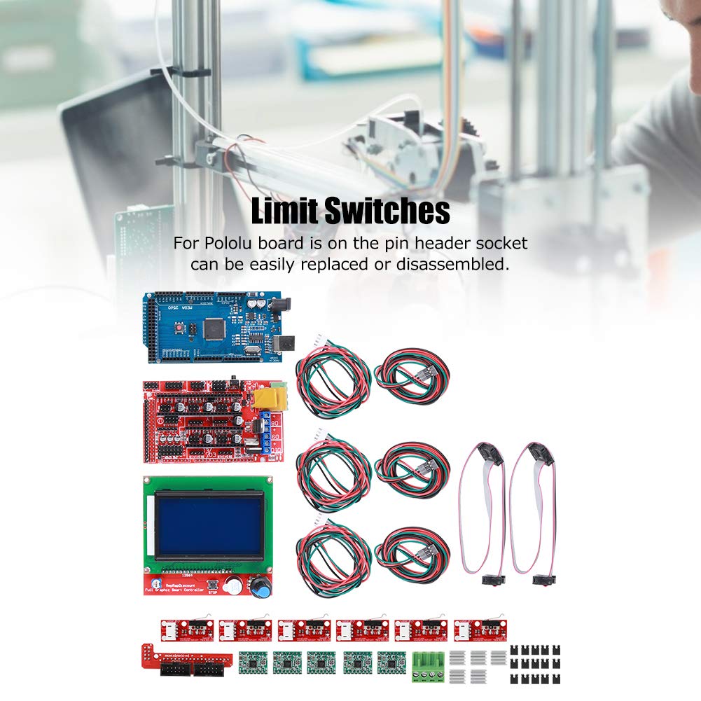 Arduino Uno Kit Kit Arduino Mega 2560 + RAMPS 1.4 Para CNC E Impresoras ...