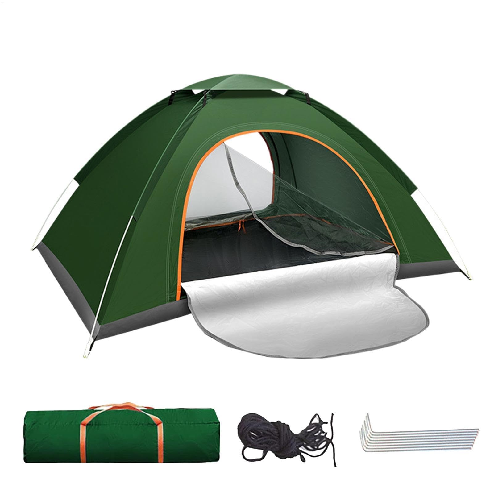 Campeggio, impermeabile, traspirante, immediatamente montabile e trasportabile, robusta cabina familiare per esterni, per picnic, viaggi su strada, pesca, caccia, arrampicata, montagna, lago e