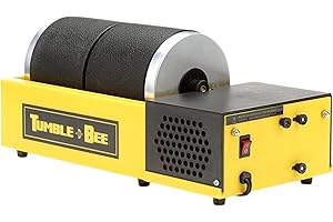 Rock Tumbler: Polishing Rocks, Glass, Metals with Rotary Motion for Adults and Kids