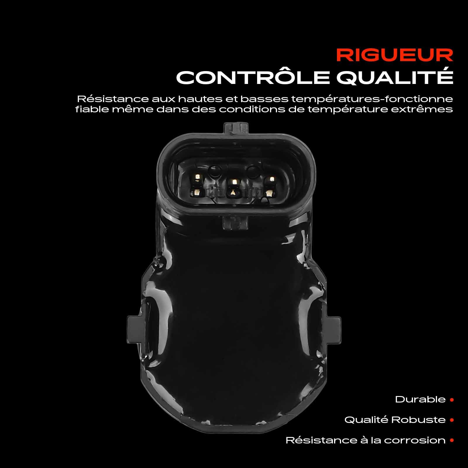 Frankberg 4x Capteur de stationnement PDC Avant Arrière Compatible avec X3 E83 2.0L-3.0L PDC Capteur de stationnement PDC X5 E70 3.0L-4.8L X6 E71 E72 3.0L 4.4L Remplacer# 66209139868