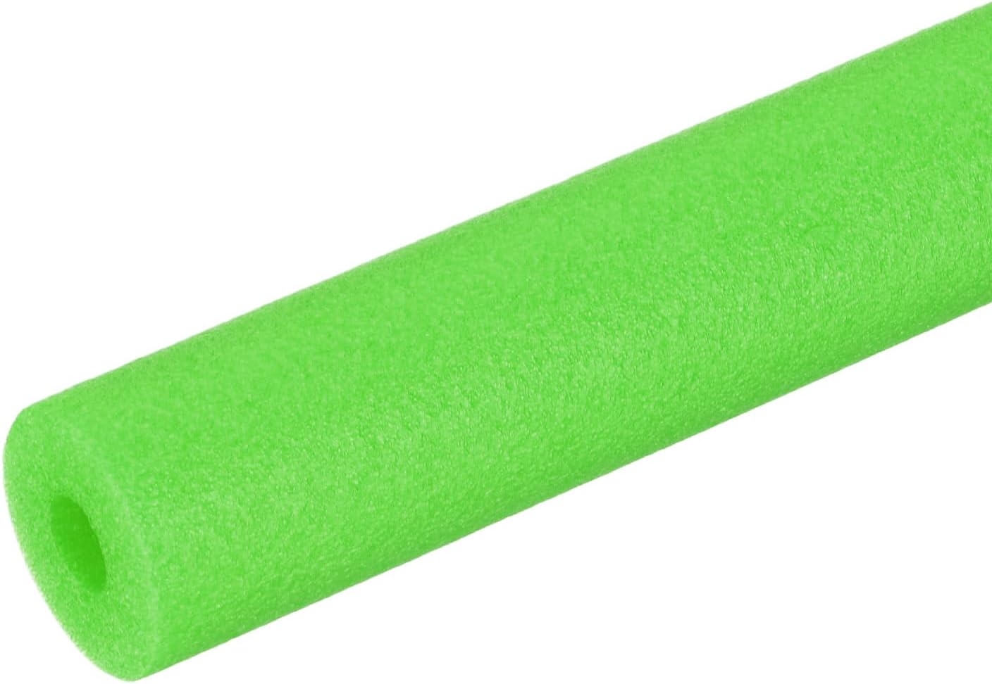 PATIKIL Pipe Insulation Foam Tube, Heat Preservation Foam Pipe Tubing Covers 1/2" (12mm) ID x 3.3FT x 1-3/8" OD for Handle Heat Water Pipe Freeze Protection, Green