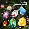 JOYIN Rock Painting Kit for Kids, Arts and Crafts for Girls & Boys Ages 6-12, DIY Supplies for Painting Rocks, Easter Craft Kits Art Set, Toddler Birthday Christmas Presents, Family Indoor Activity #1