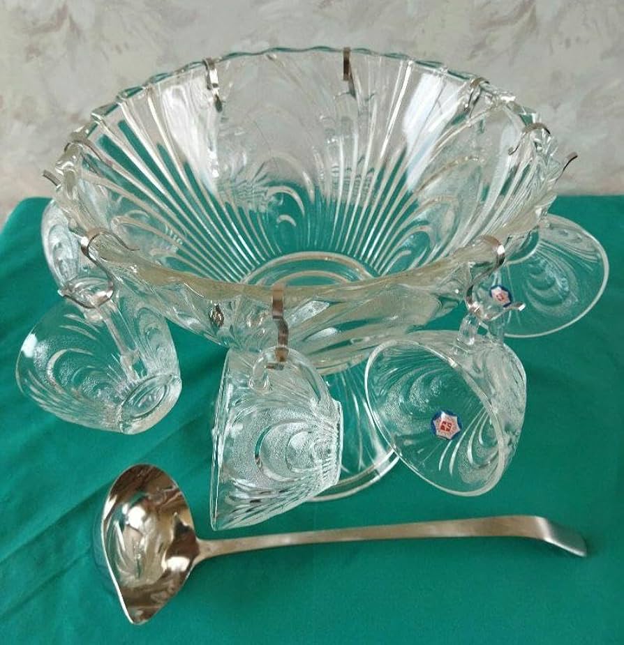 クリスタルフルーツポンチセットカップ10ケ クリスタルフルーツポンチセットカップ10ケ