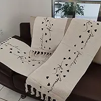 Tapete Para Cozinha Jogo Kit Conjunto Passadeira Com 3 Peças Estampado Desenho Geometrico Frases Algodão Decoração Casa Tear