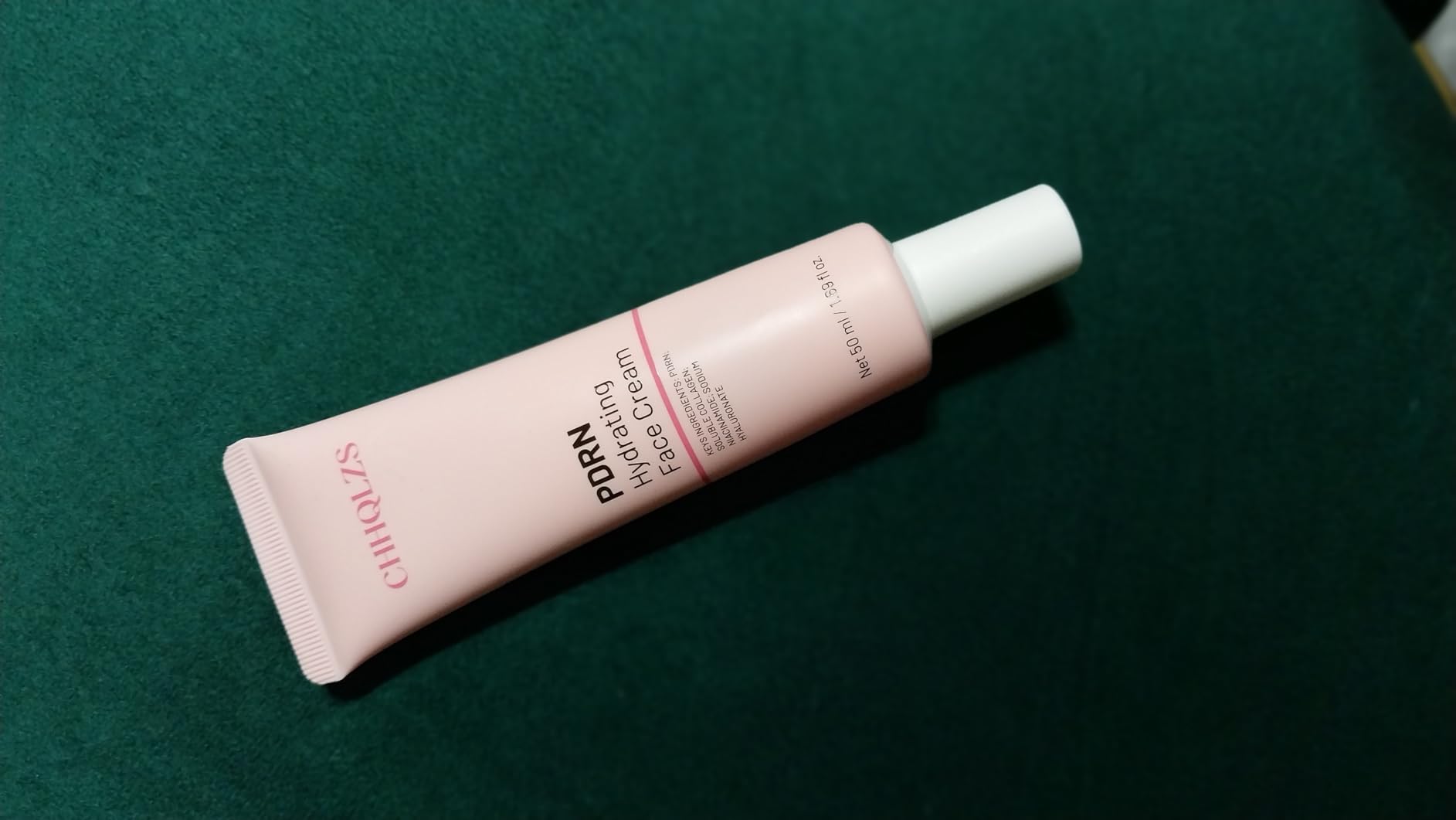 CHHQLZS Salmon DNA PDRN Face Cream, Skincare with Anti-Aging Collagen Boost, Niacinamide & Hyaluronic Acid, Moisture Barrier Repair, Deep Hydration for Smooth Firm Radiant Youthful Skin 1.69 Floz / 50ml