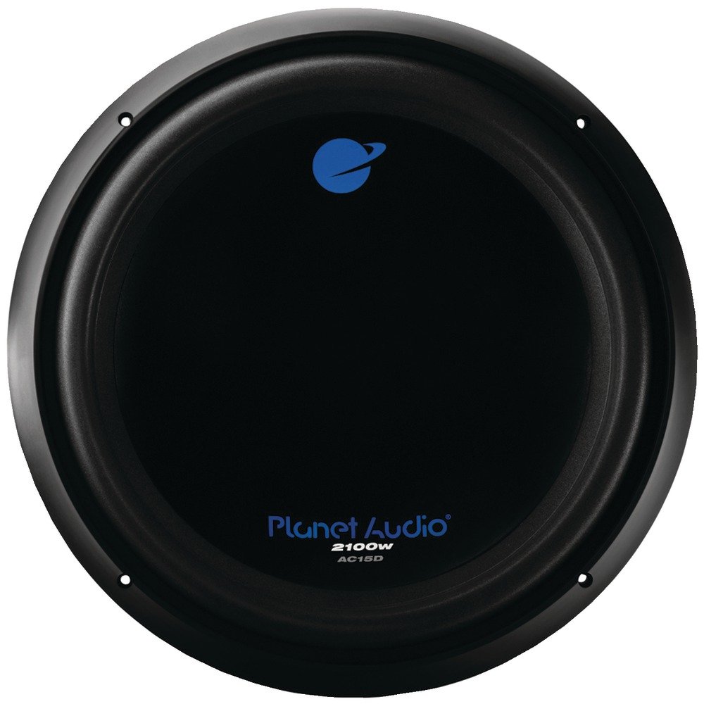 Planet Audio AC15D Car Subwoofer - 2100W, 15", Dual 4 Ohm Voice Coil
