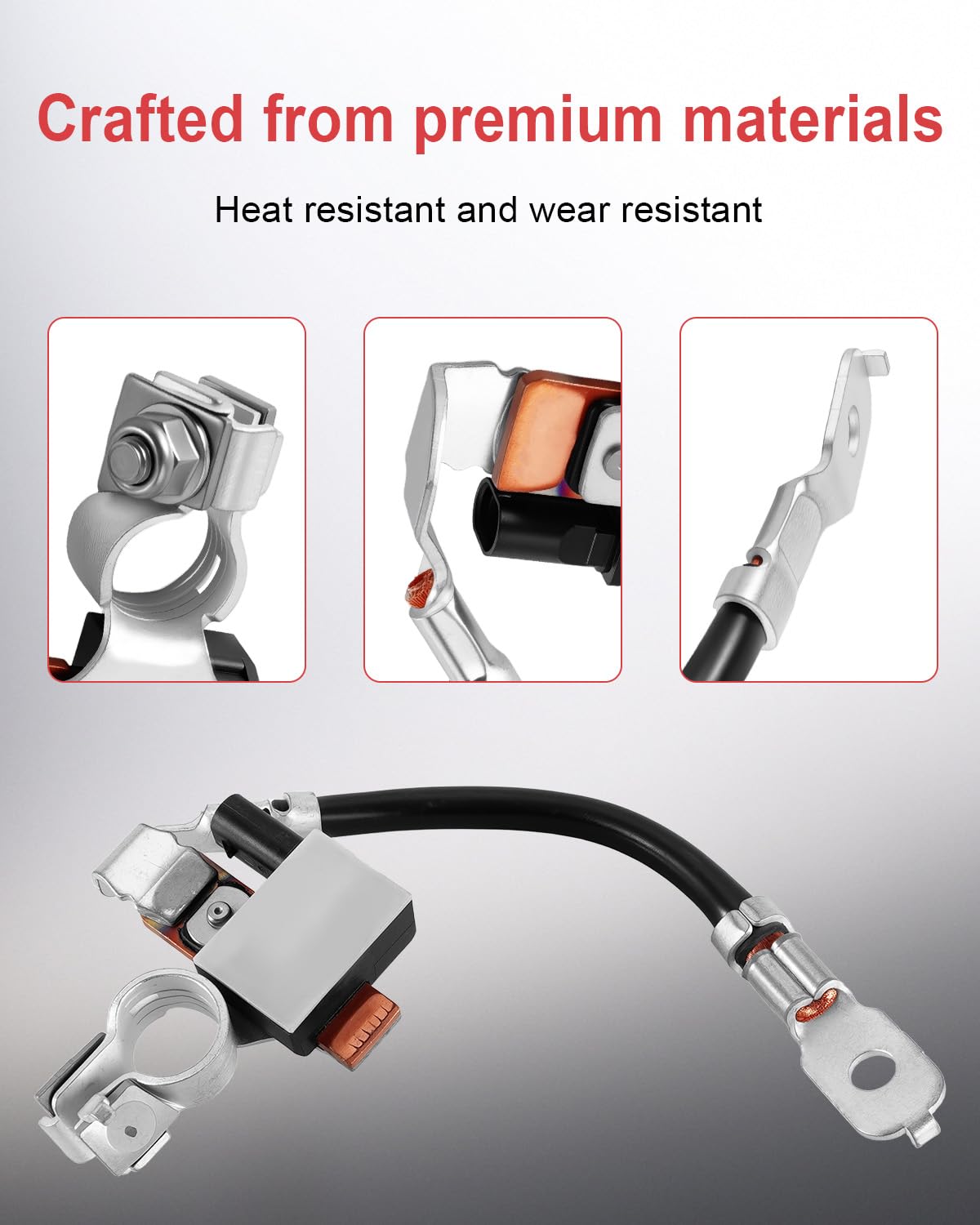 Battery Negative Sensor Cable Fit for Hyundai Elantra 2017 2018 2019 2020, Replace 37180-F2100 37180F2100, Battery Current Sensor Assy